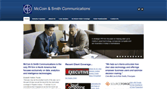 Desktop Screenshot of mccoinsmith.com